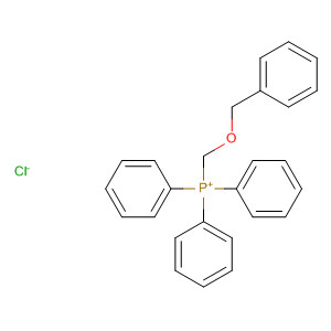 Structure of [(Benzyloxy)methyl](triphenyl)phosphonium chloride
