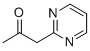 Structure of 2-Propanone,1-(2-pyrimidinyl)-