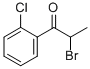 Structure of 2-bromo-2-chloropropiophenone
