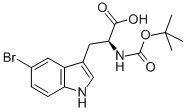 Structure of BOC-5-BROMO-L-TRYPTOPHAN