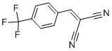 2-(4-TRIFLUOROBENZYLIDENE)-MALONONITRILE结构式