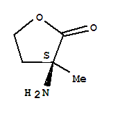 2(3H)-Furanone,3-aminodihydro-3-methyl-, (3S)-结构式