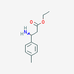 Structure of (R)-3-Amino-3-(4-tolyl)propionicacidethylester