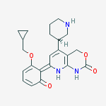 Structure of BAY 65-1942 (R FORM), 98%