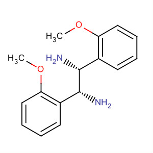 Structure of (1R,2R)-1,2-bis(2-methoxyphenyl)-1,2-ethanediamine