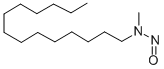 Structure of N-NITROSO-N-METHYLTETRADECYLAMINE