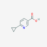 Structure of 6-Cyclppropylpyridine-3-carboxylic acid