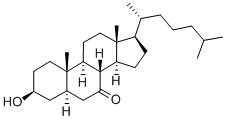 7-KETOCHOLESTANOL结构式