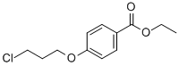 Structure of 4-(3-Chloro-propoxy)-benzoic acid ethyl ester