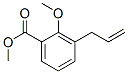 3-Allyl-2-methoxybenzoic acid methyl ester结构式