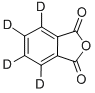 Structure of PHTHALIC-D4 ANHYDRIDE