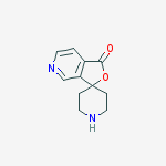 Structure of Spiro[furo[3,4-c]pyridine-3(1H),4-piperidin]-1-one
