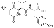 Structure of H-ASP-VAL-TYR-OH