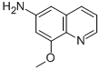 Structure of 8-METHOXYQUINOLIN-6-AMINE