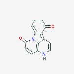 3H-indolo[3,2,1-de][1,5]naphthyridine-6,11-dione结构式