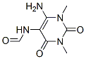 Structure of 6-amino-5-formamido-1,3-dimethyluracil