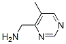 Structure of 4-Pyrimidinemethanamine,5-methyl-