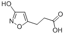 Structure of 3-(3-oxo-2,3-dihydroisoxazol-5-yl)propanoic acid