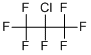 Structure of 2-CHLOROHEPTAFLUOROPROPANE
