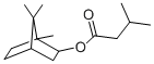 Structure of Bornyl isovalerate