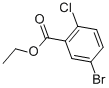 Structure of ETHYL 5-BROMO-2-CHLOROBENZOATE