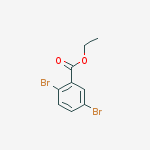 ETHYL 2,5-DIBROMOBENZOATE, 98%结构式