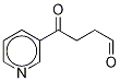 4-羰基-4-(3-吡啶基)-丁醛结构式