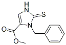 Structure of methyl 2,3-dihydro-3-(phenylmethyl)-2-thioxo-1H-imidazole-4-carboxylate