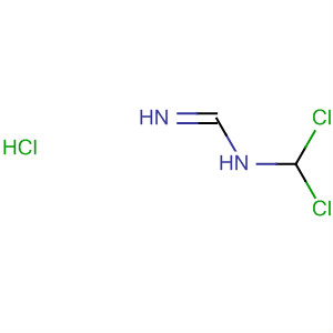 Methanimidamide, N-(dichloromethyl)-, monohydrochloride结构式