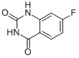 7-氟喹唑啉-2,4(1H,3H)-二酮结构式