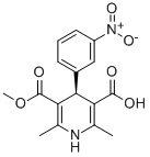 Structure of (S)-(+)-1,4-Dihydro-2,6-dimethyl-4-(3-nitrophenyl)-3,5-pyridinedicarboxylic Acid Monomethyl Ester
