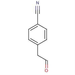 Structure of Benzonitrile, 4-(2-oxoethyl)-