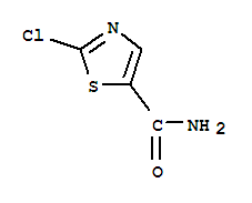 2-氯-噻唑-5-甲酰胺结构式