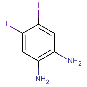 Structure of 1,2-Benzenediamine, 4,5-diiodo-