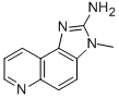 Structure of 2-AMINO-3-METHYL-3H-IMIDAZO[4,5-F]QUINOLINE