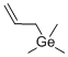 Structure of ALLYLTRIMETHYLGERMANE