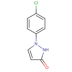 Structure of 1-(4-CHLOROPHENYL)-3-HYDROXY-1H-PYRAZOLE