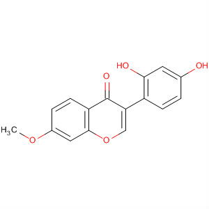 4H-1-Benzopyran-4-one, 3-(2,4-dihydroxyphenyl)-7-methoxy-结构式