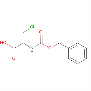 L-Alanine, 3-chloro-N-[(phenylmethoxy)carbonyl]-结构式