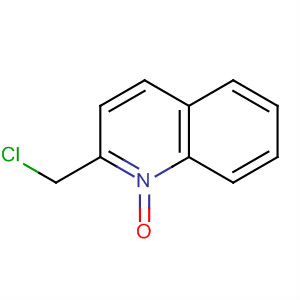 Quinoline, 2-(chloromethyl)-, 1-oxide结构式