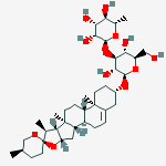 Structure of Polyphyllin C