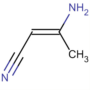 (E)-3-Amino-2-butenenitrile结构式