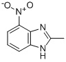Structure of 4(7)-NITRO-2-METHYLBENZIMIDAZOLE