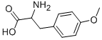 Structure of H-DL-TYR(ME)-OH