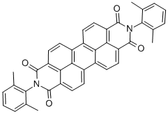 Structure of N,N-BIS(2,6-DIMETHYLPHENYL)PERYLENE-3,4,9,10-TETRACARBOXYLIC DIIMIDE