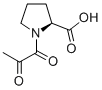 Structure of 1-(1,2-DIOXOPROPYL)-S-PROLINE