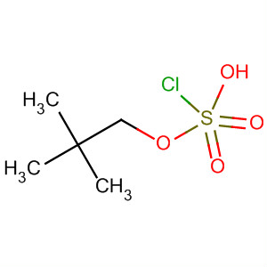Chlorosulfuric acid, 2,2-dimethylpropyl ester结构式