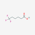 6,6,6-TRIFLUOROHEXANOIC ACID结构式