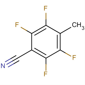 Structure of Benzonitrile, 2,3,5,6-tetrafluoro-4-methyl-