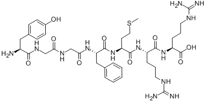 Structure of [MET5,ARG6] ENKEPHALIN-ARG
